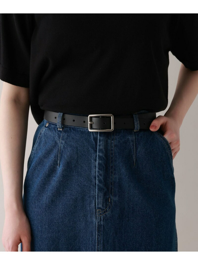 Rakuten - レザースクエアベルト RAGEBLUE レイジブルー ファッション雑貨 ベルト ブラウン ブラック[Rakuten Fashion]