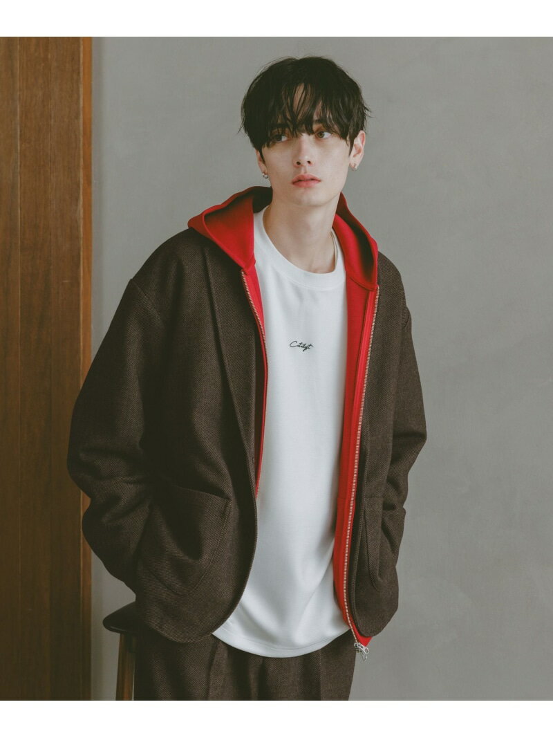 【SALE／30%OFF】ツイードライク/テーラードジャケット【セットアップ可】 RAGEBLUE レイジブルー トップス その他のトップス グレー ブラウン【RBA_E】【送料無料】[Rakuten Fashion]