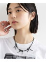 【SALE/30%OFF】3WAY/セットリボンビーズネックレス RAGEBLUE レイジブルー アクセサリー・腕時計 ネックレス ブラック【RBA_E】[Ra...