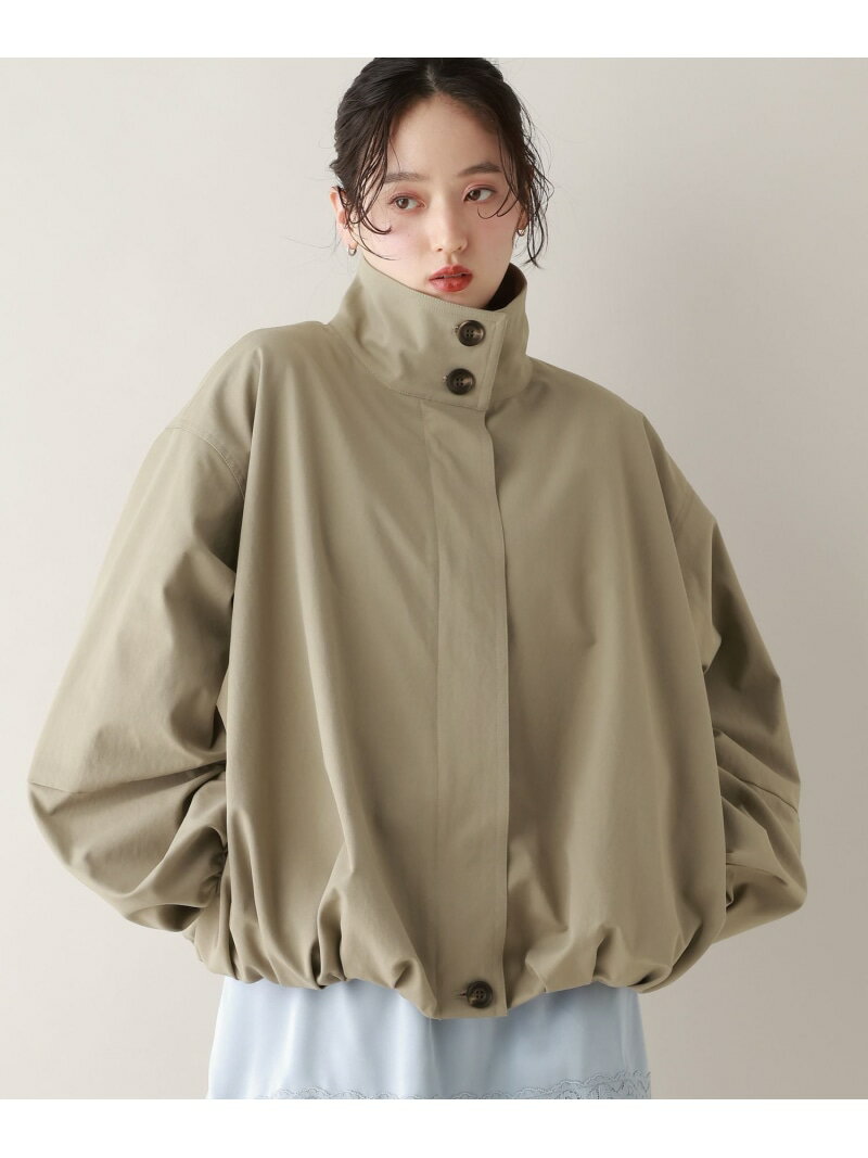 ツイルバルーンブルゾン RAGEBLUE レイジブルー ジャケット・アウター ブルゾン・ジャンパー ホワイト ベージュ【先行予約】*【送料無料】[Rakuten Fashion]