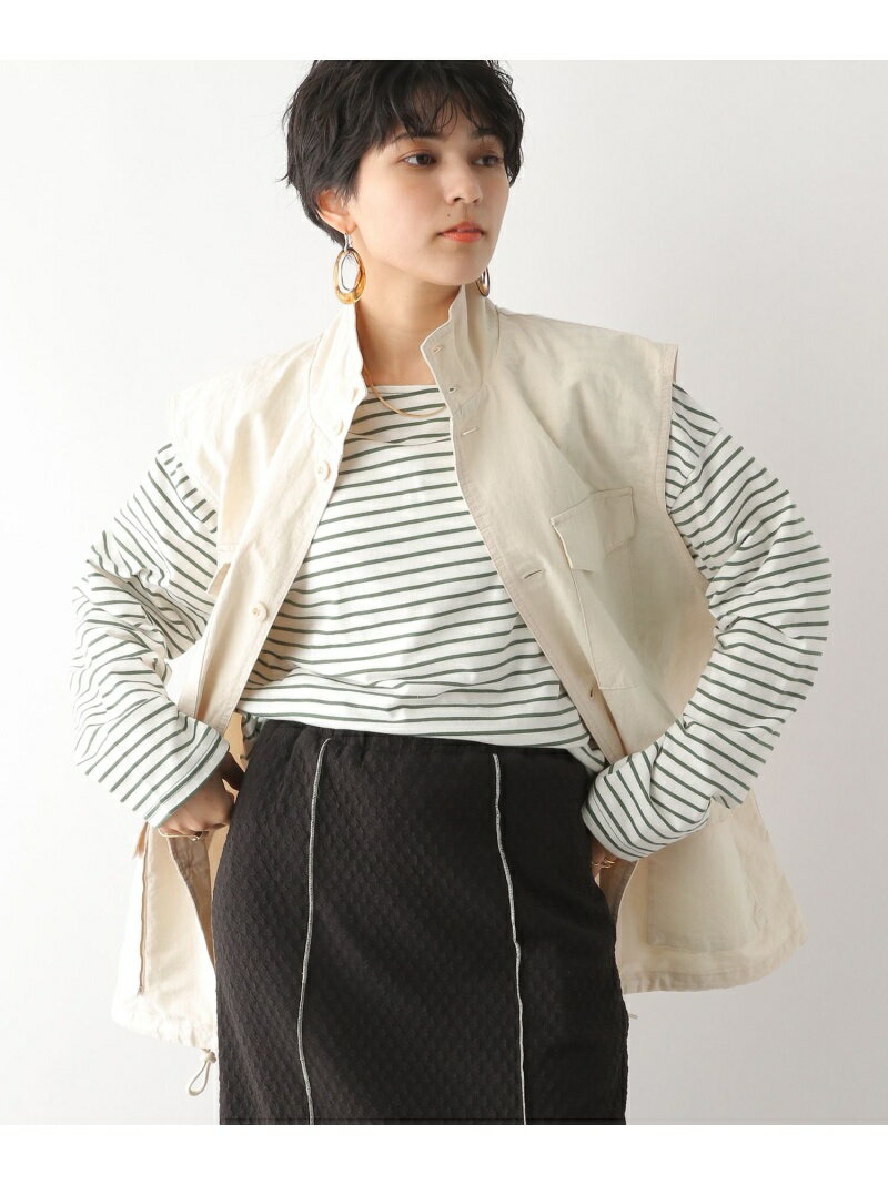 【SALE／50%OFF】(W)MILITARYベスト RAGEBLUE レイジブルー トップス ベスト・ジレ ホワイト カーキ ブラック【RBA_E】[Rakuten Fashion]のサムネイル