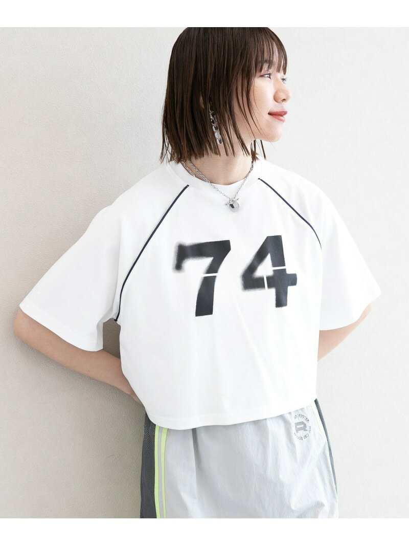 ナンバリングポンチゲームTシャツ RAGEBLUE レイジブルー トップス カットソー・Tシャツ ホワイト ブラック ブルー[Rakuten Fashion]