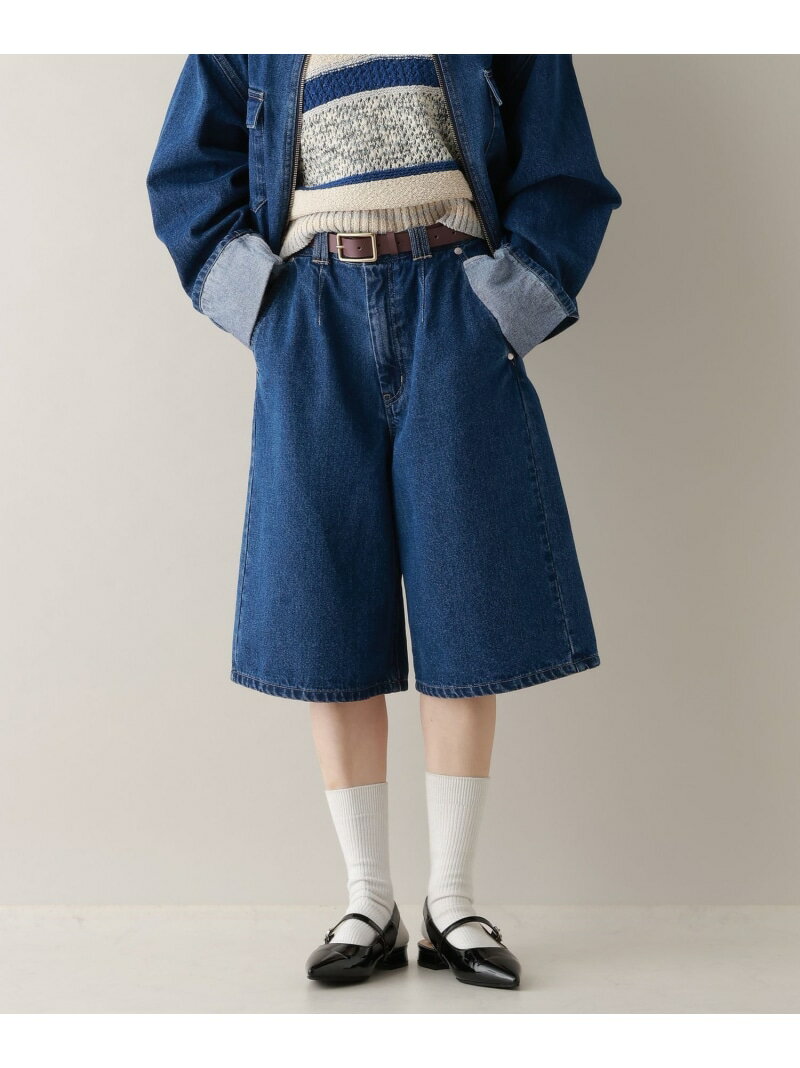 Rakuten - ステッチデザイン/デニムショートパンツ/セットアップ対応 RAGEBLUE レイジブルー パンツ その他のパンツ ブルー ブラック【送料無料】[Rakuten Fashion]