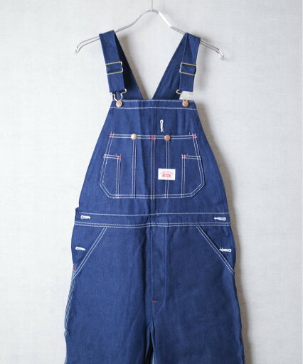 【T5】 ROUND HOUSE MADE IN USA CLASSIC BLUE DENIM BIB OVERALLS RH966 ラウンドハウス アメリカ製 クラシック ブルー デニム ビブ オーバーオール