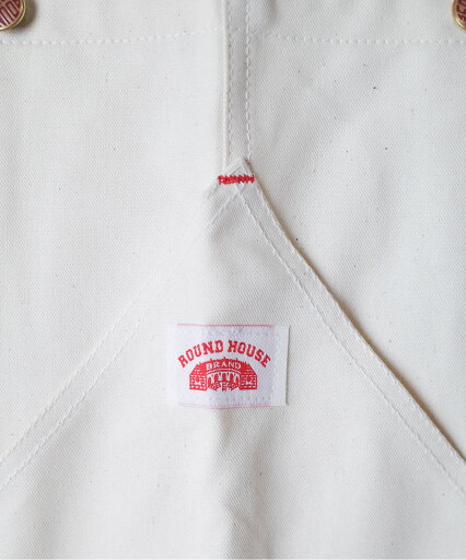 【T5】 ROUND HOUSE MADE IN USA NATURAL DRILL PAINTER BIB OVERALLS RH71 ラウンドハウス アメリカ製 ナチュラル ドリル ペインター ビブ オーバーオール