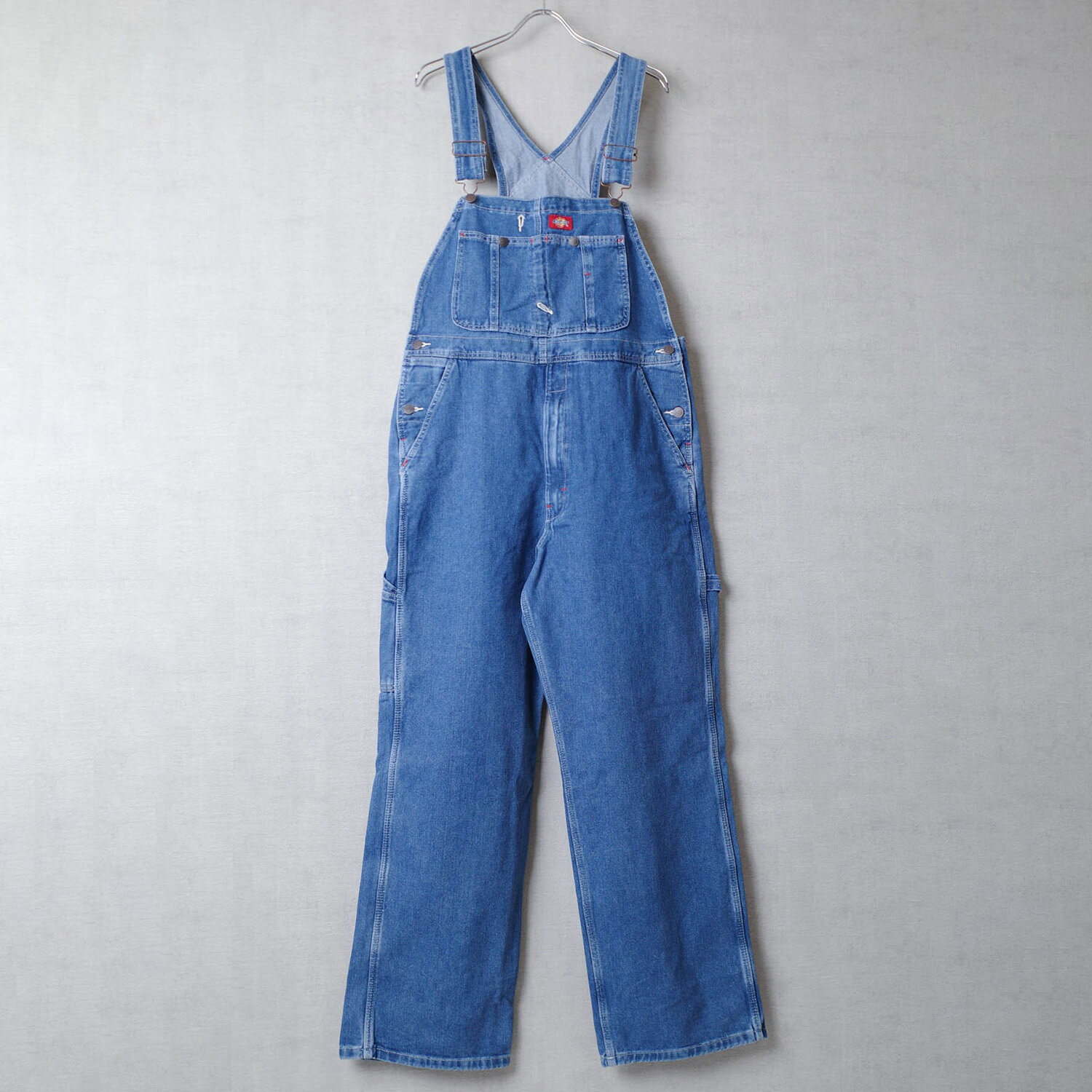 【T8】 Dickies ディッキーズ INDIGO BIB OVERALL / インディゴ ビブ オーバーオール DK8396