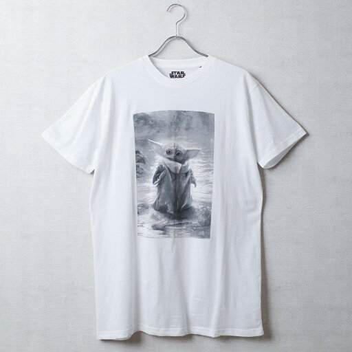 ROCK OFF ロックオフ STAR WARS スターウォーズ GROGU B&W T-SHIRTS グローグー ヨーダ Tシャツ ROCK OFF ロックオフ STAR WARS スターウォーズ GROGU B&W T-SHIRTS グローグー ヨーダ Tシャツ