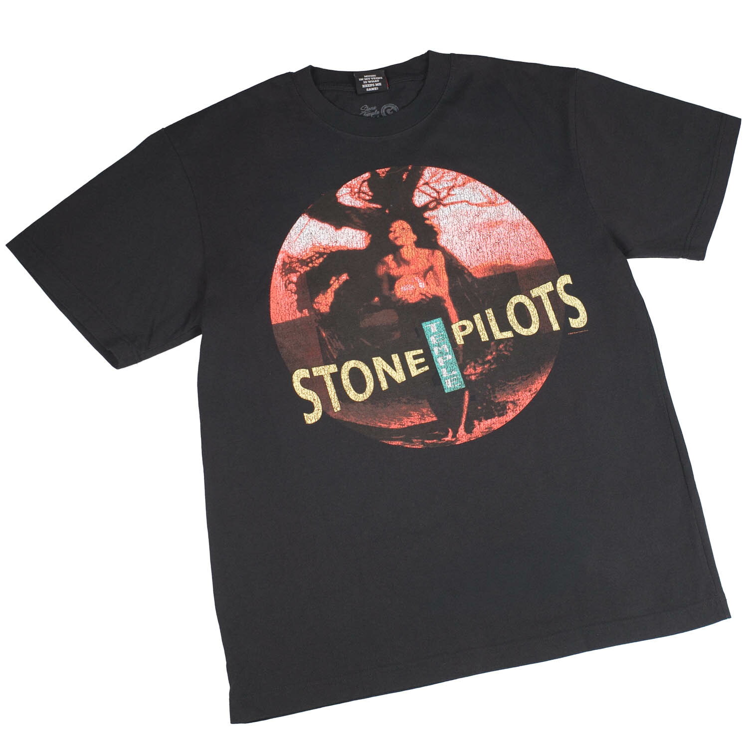 Rakuten - 【GIANT01】 Giant Vintage STONE TEMPLE PILOTS CORE ALBUM COVER SCREEN PRINT OVERSIZED BOX SILHOUETTE T-SHIRTS ジャイアント ヴィンテージ ストーン テンプル パイロッツ コア アルバム カバー スクリーン プリント オーバーサイズ ボックス シルエット Tシャツ