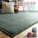 【最大3,000円OFFクーポンあり!】 ラグ 2畳 洗えるラグマット 190×190 カーペット リビング 無地 絨毯 北欧 おしゃれ ラグマット じゅうたん...
