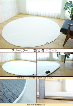 【5H限定!5%OFFクーポン】 ラグ 洗えるカーペット 円形 140 サラふわ 丸 丸型 北欧 おしゃれ じゅうたん カーペット グリーン シャギーラグ ホワイト 白 黒 ラグマット 円型 洗濯 サークル 滑り止め フランネル