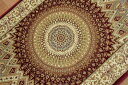100万ノットの魅力!ベルギー絨毯・玄関マット 高密度ペルシャ絨毯柄 70×120cm 玄関マット!通販・全国送料無料 アイボリー・レッド2色 【玄関マット 室内】 【玄関マット 風水】