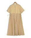 Ray Beams レイビームスシャツワンピース レディース -(M位) ベージュ【中古】【古着】
