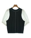 Ray Beams レイビームスニット・セーター レディース -(L位) 黒x白【中古】【古着】