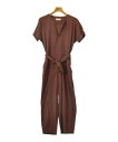 MACPHEE マカフィーオールインワン/サロペット レディース 36(M位) 茶系(赤がかっています)【中古】【古着】