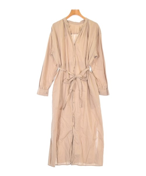 MACPHEE マカフィーシャツワンピース レディース 36(M位) ベージュ【中古】【古着】(4)