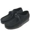 clarks クラークスシューズ(その他) メンズ 7 1/2(25.5cm位) 黒【中古】【古着】