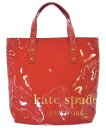 kate spade new york ケイトスペードニューヨークトートバッグ レディース - 赤【中古】【古着】