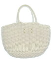 kate spade new york ケイトスペードニューヨークトートバッグ レディース - 白【中古】【古着】