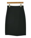 Theory セオリーひざ丈スカート レディース 4(L位) 黒【中古】【古着】