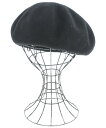 CA4LA カシラハンチング・ベレー帽 メンズ - 黒【中古】【古着】