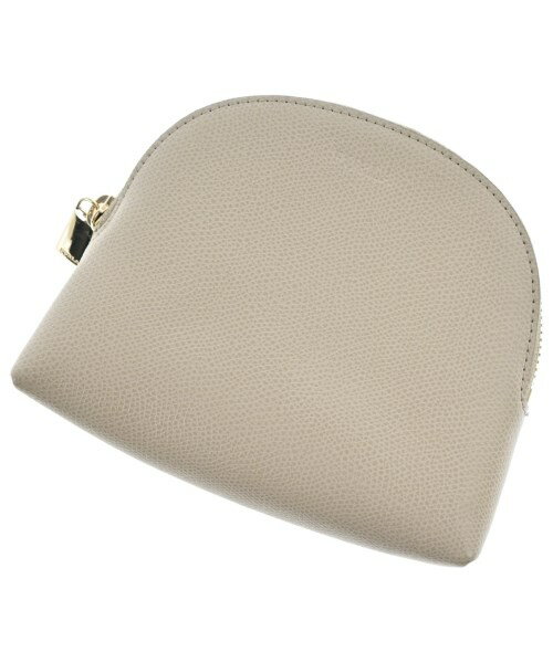 FURLA フルラポーチ レディース - ベージュ【中古】【古着】