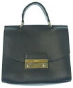 FURLA フルラハンドバッグ レディース - 黒【中古】【古着】