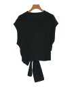 LE CIEL BLEU ルシェルブルーベスト レディース 36(S位) 黒【中古】【古着】
