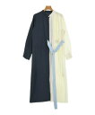 LE CIEL BLEU ルシェルブルーシャツワンピース レディース 36(S位) 紺x白【中古】【古着】