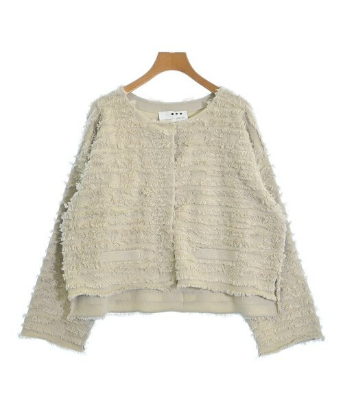 three dots スリードッツブルゾン（その他） レディース M ベージュ系【中古】【古着】