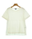 INDIVI インディヴィTシャツ・カットソー レディース 05(XXS位) 白【中古】【古着】