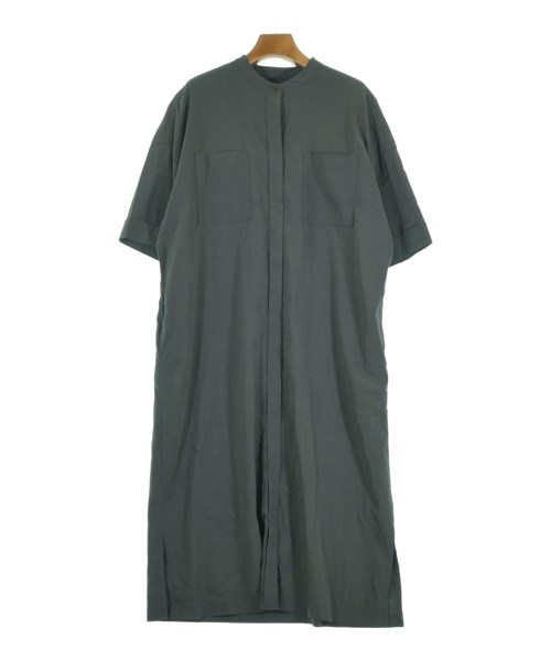 UNTITLED アンタイトルシャツワンピース レディース 3(L位) 深緑【中古】【古着】