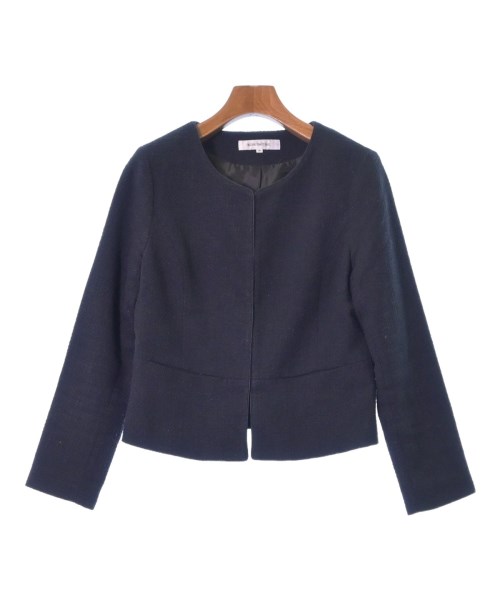 NATURAL BEAUTY BASIC ナチュラルビューティーベーシックノーカラージャケット レディース【中古】【古着】
