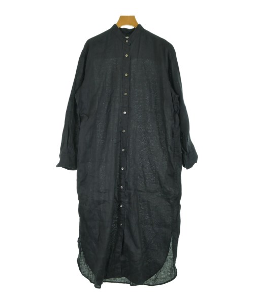 FRAMeWORK フレームワークシャツワンピース レディース -(M位) 黒【中古】【古着】