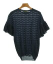 Drawer ドロワーニット・セーター レディース 1(S位) 紺x黒【中古】【古着】
