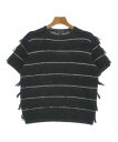 Drawer ドロワーニット・セーター レディース 2(M位) 黒x白(ボーダー)【中古】【古着】