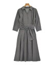 JUSGLITTY ジャスグリッティシャツワンピース レディース 0(XS位) グレー【中古】【古着】