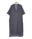 ADORE アドーアシャツワンピース レディース F 紺x白(ストライプ)【中古】【古着】
