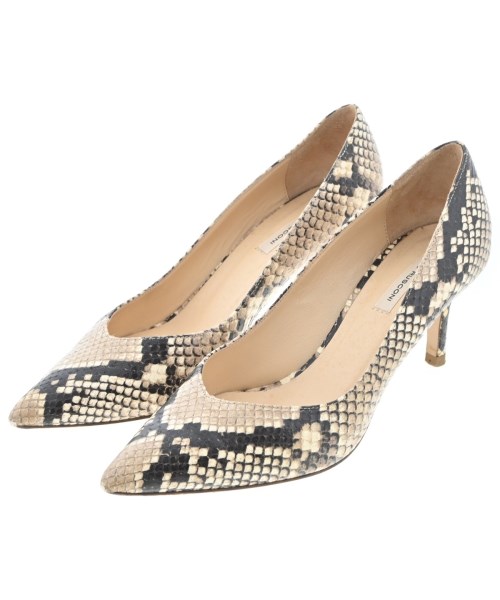 ブランド FABIO RUSCONI(ファビオルスコーニ) タイプ レディース 商品番号 2200596740016r20250927 コンディション ランク： B ※商品は全て古着/中古品ですので、ご理解の上ご購入ください。 箱、袋などの付属品の状態はコンディションには含まれず汚れや破れ等の記載もしておりませんので、ご了承ください。 新品同様では裾上げ等お直しがしてある場合もございます。 カラー ベージュx茶系x白(パイソン) サイズ EU37(23.5cm位) 実寸(cm) 高さ:5cm,ヒール:8cm,ソール裏(幅):8cm 原産国 イタリア その他詳細 シーズン：オールシーズン