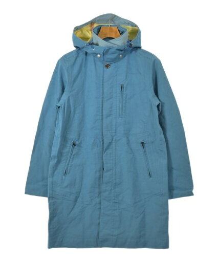 White Mountaineering ホワイトマウンテニアリングモッズコート メンズ 0(S位) 青【中古】【古着】 White Mountaineering ホワイトマウンテニアリングモッズコート メンズ 0(S位) 青【中古】【古着】