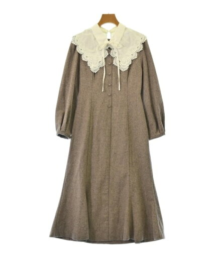 WILLSELECTION ウィルセレクションワンピース レディース M 茶系【中古】【古着】 WILLSELECTION ウィルセレクションワンピース レディース M 茶系【中古】【古着】