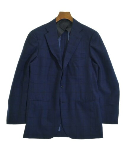 green label relaxing グリーンレーベルリラクシングカジュアルジャケット メンズ 48(L位) 紺x黒(チェック)【中古】【古着】 green label relaxing グリーンレーベルリラクシングカジュアルジャケット メンズ 48(L位) 紺x黒(チェック)【中古】【古着】