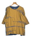 KAPITAL キャピタルTシャツ・カットソー メンズ 3(L位) 青x黄【中古】【古着】