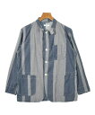 Engineered Garments エンジニアドガーメンツカジュアルジャケット メンズ XS 紺x黒x白(チェック)【中古】【古着】(4)