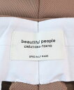 beautiful people ビューティフルピープルスラックス レディース【中古】【古着】 3