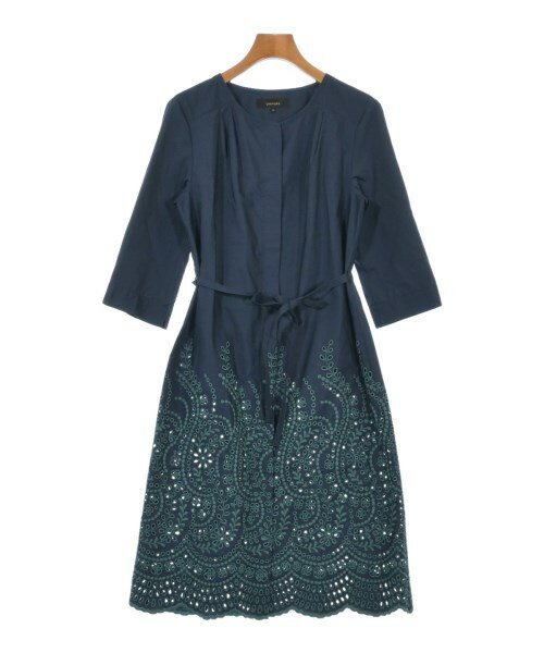 SunaUna スーナウーナシャツワンピース レディース 38(M位) 紺【中古】【古着】