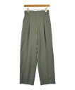 MUVEIL ミュベールパンツ(その他) レディース 38(M位) カーキ(花柄)【中古】【古着】