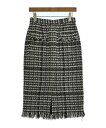 martinique マルティニークロング・マキシ丈スカート レディース 2(M位) 黒x白xベージュ等【中古】【古着】