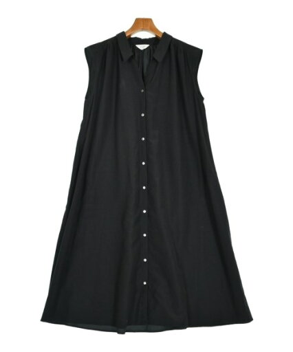 SLOBE IENA スローブイエナシャツワンピース レディース F 黒【中古】【古着】 SLOBE IENA スローブイエナシャツワンピース レディース F 黒【中古】【古着】