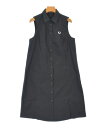 FRED PERRY フレッドペリーシャツワンピース レディース 38(M位) 紺【中古】【古着】