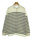 BEAUTY&YOUTH UNITED ARROWS ビューティーアンドユースユナイテットアローズポロシャツ レディース S 白x黒(ボーダー)【中古】【古着】